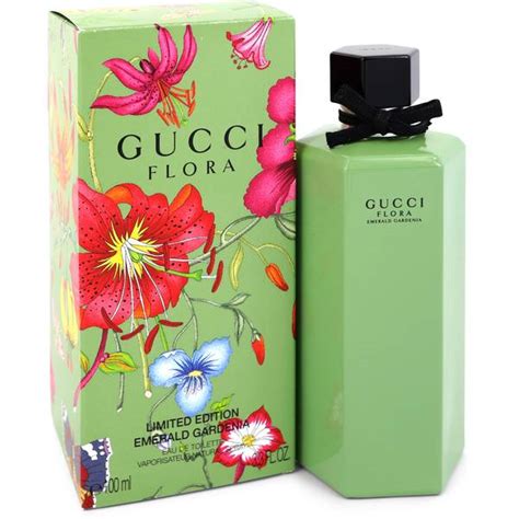 Gucci Flora perfume green bottle